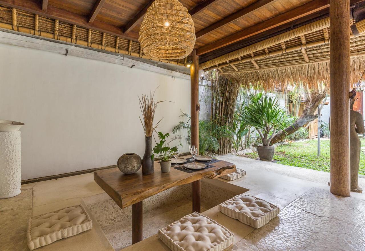 Eco Bamboo Bungalow 4 Villa ชังกู ภายนอก รูปภาพ
