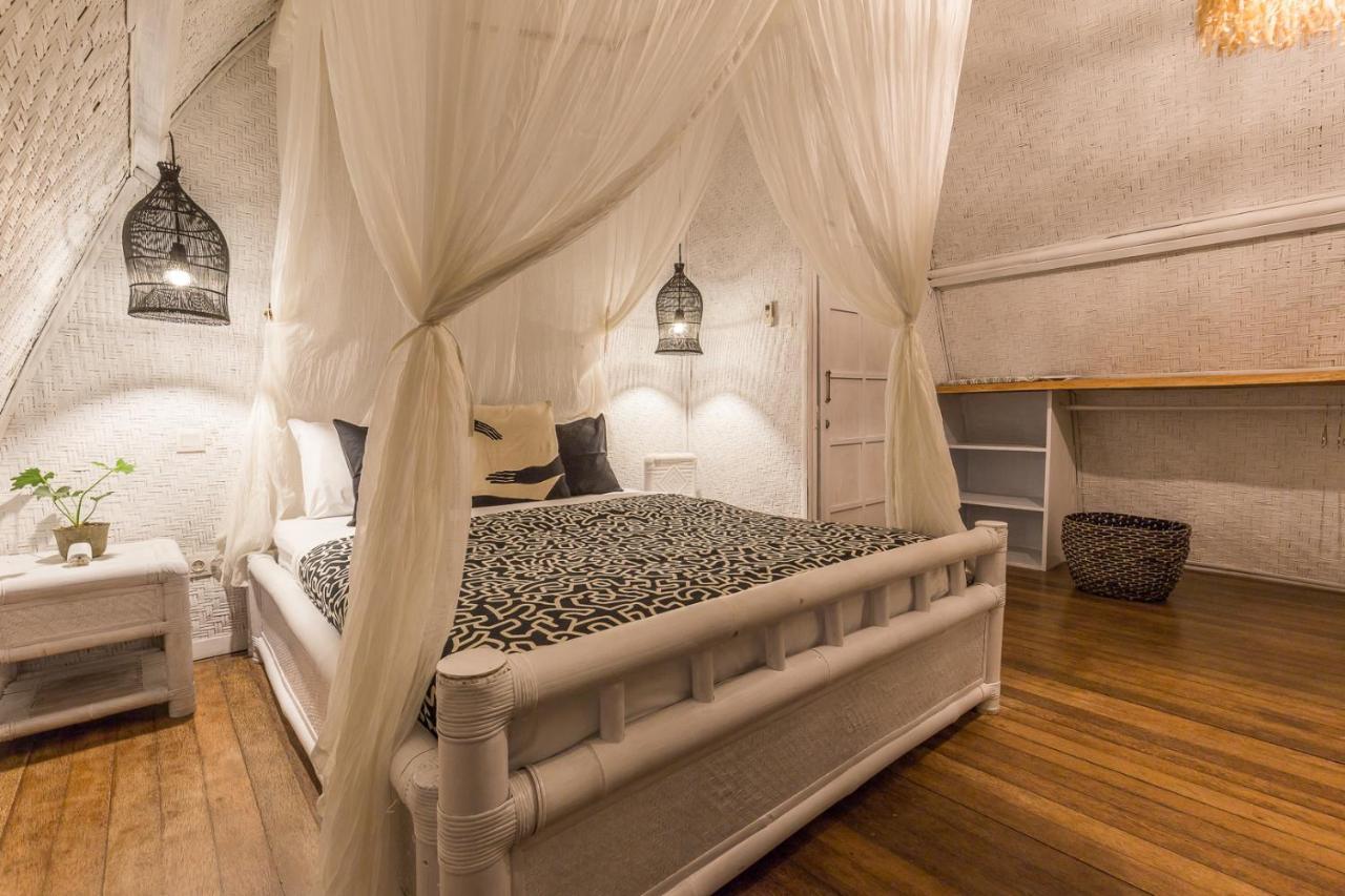 Eco Bamboo Bungalow 4 Villa ชังกู ภายนอก รูปภาพ