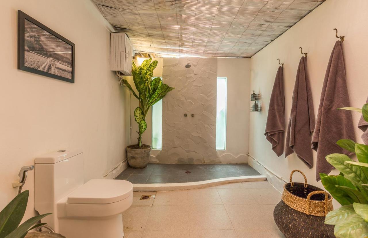 Eco Bamboo Bungalow 4 Villa ชังกู ภายนอก รูปภาพ