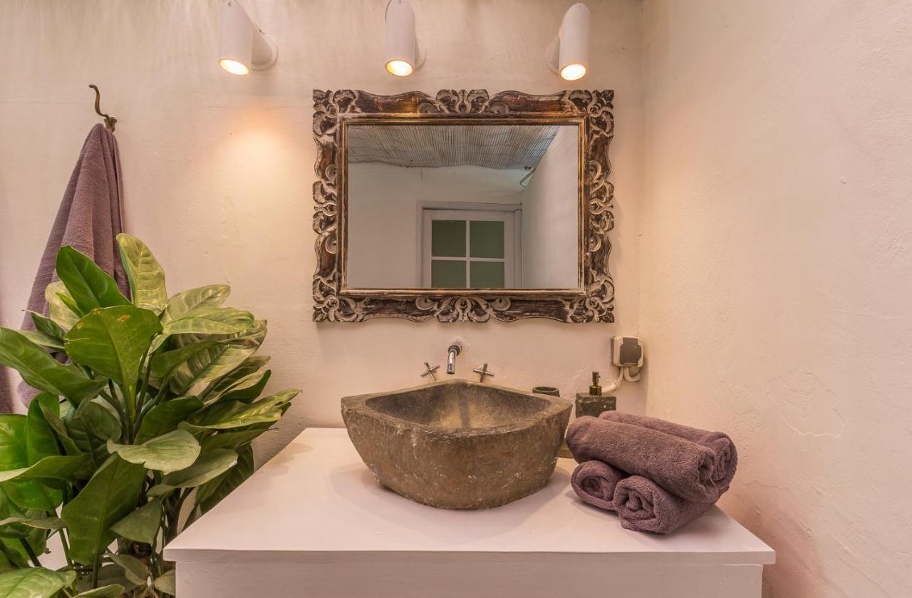 Eco Bamboo Bungalow 4 Villa ชังกู ภายนอก รูปภาพ