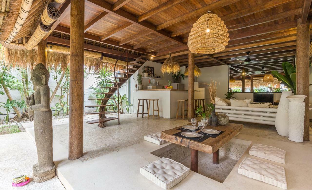Eco Bamboo Bungalow 4 Villa ชังกู ภายนอก รูปภาพ